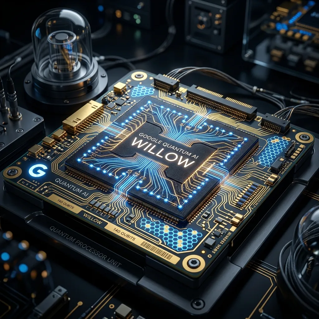 Willow de Google: Por Qué la Computación Cuántica Acaba de Cambiar las Reglas del Juego